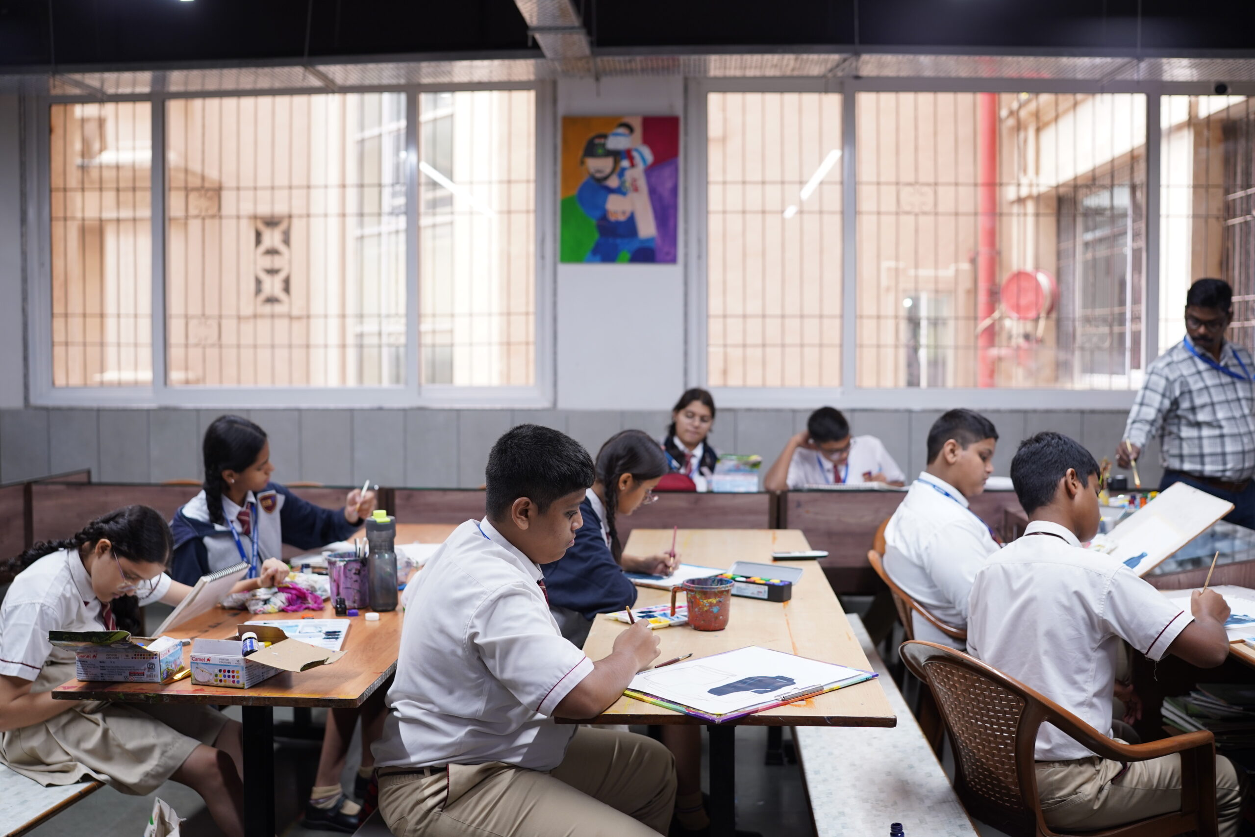 Dedicated spaces for arts, music, and creativity