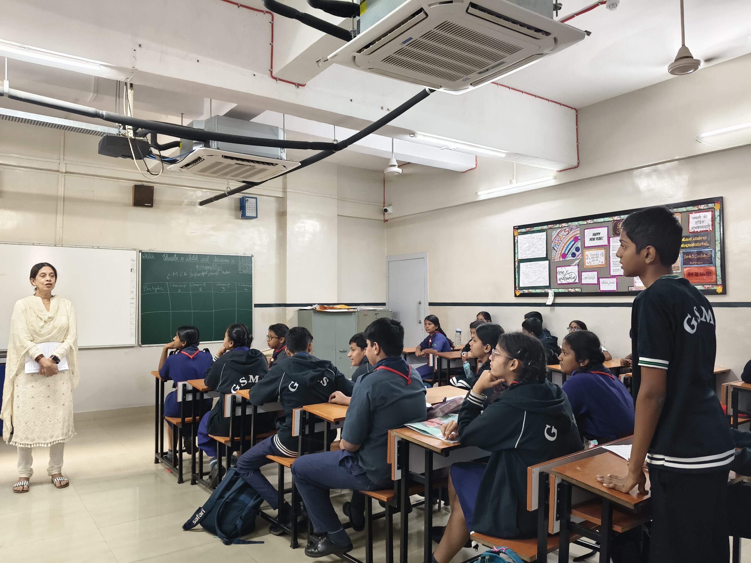 Well-equipped classrooms designed for focused and effective learning 